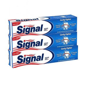 Signal Toothpaste Cavity Fighter 120Ml X3