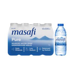 Masafi Mineral Water Pure 330Ml X12