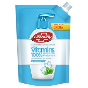 Lifebuoy Liquid Handwash Refill Active Fresh 900Ml