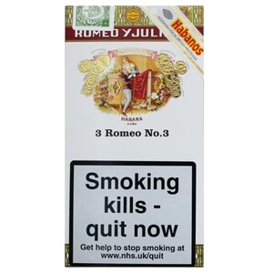 Romeo Y Julieta Petit Royales Tubes 3 Pieces