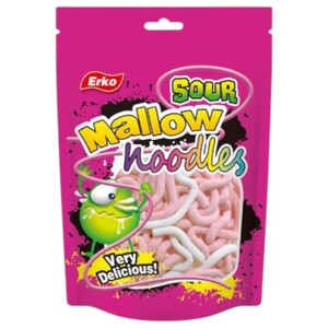 Erko Mallow Noodles Sour Bag 100G