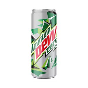 Mountain Dew Soft Drink Zero Tall Can 330Ml