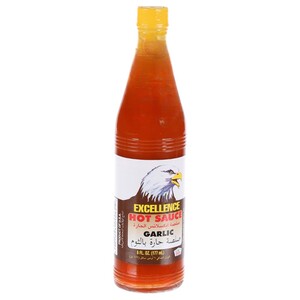 Excellence Hot Sauce Garlic 177Ml