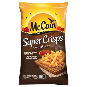 Mccain Super Crisps Seasoned Fries 750G