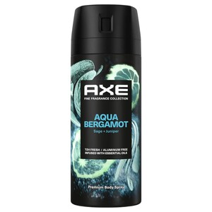 Axe Deodorant Aero Aqua Bergamot + Sage And Juniper Scent 150Ml