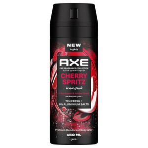 Axe Deodorant Aero Cherry Spritz + Red Apple And Amber Scent 150Ml
