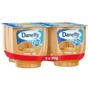 Danette Dessert Cookie 90G X4