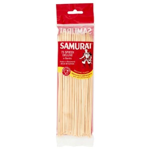 Samurai 75 Bamboo Skewers 20Cm