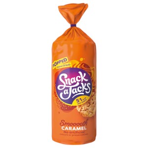 Snack A Jacks Rice Cake Caramel 159G