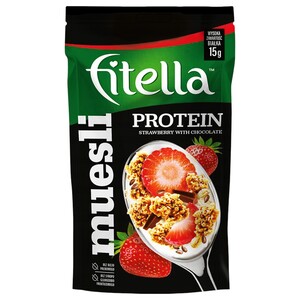Fitella Protein Muesli Strawberry With Chocolate 50G
