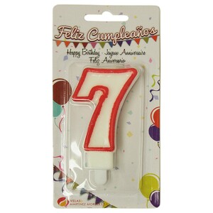 Number Candle No.7