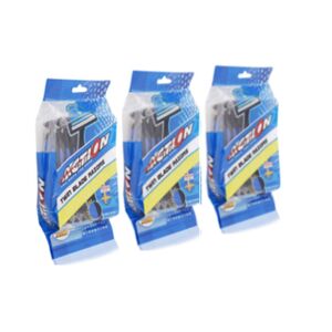 Action Sport Disposable Razor Twin Blade 10 Pcs X 3 Packs + Gift