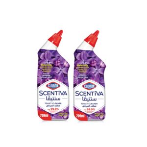 Clorox Multipurpose Bleach Cleaner Lavender 709 Ml 2 Pcs