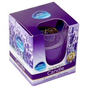 Pan Aroma Candle Scented Soothing Lavender Plain