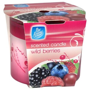 Pan Aroma Candle Scented Wild Berries Designed