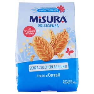 Misura Biscotti Dolcesenza Ai Cereali 300G