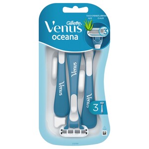 Gillette Venus Oceana Disposable Razors 3 Pieces
