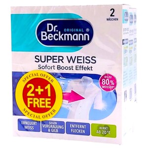 Dr.Beckmann Super Whitener Powder 2+1 Free