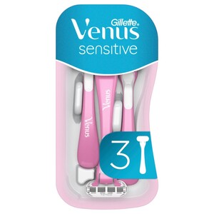 Gillette Venus Sensitive Disposable Razor 3 Pieces