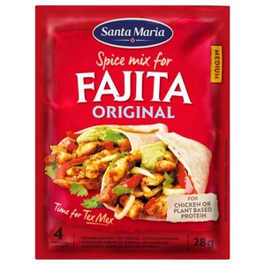 Santa Maria Fajita Medium Seasoning 28G