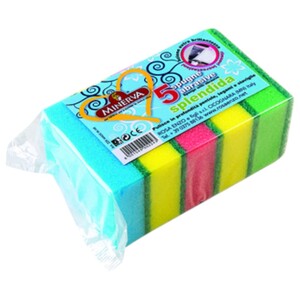 Minerva Sponge Scourers 5 Pieces