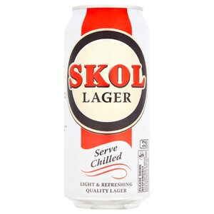 Skol Lager Beer 500Ml