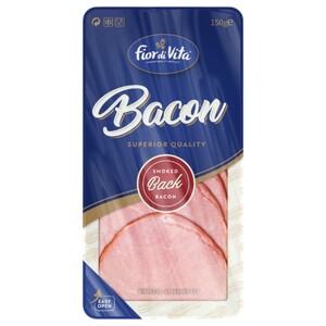 Fior Di Vita Smoked Back Bacon 150G