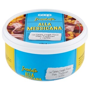 Coop Messicana Salad With Tuna And Vegetables 230G