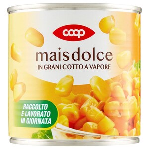 Coop Boiled Sweet Corn 326G