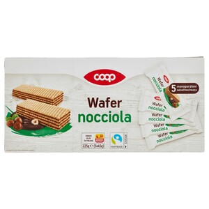 Coop Wafer Hazelnut Cream 45G X5