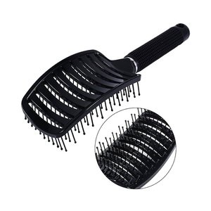 Pretty Lady Hair Brush Curly Vent Black