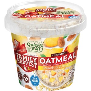 Family Harvest Oatmeal With Peach & Almond 55G
