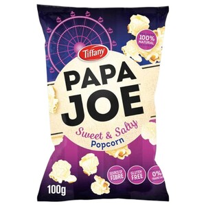Tiffany Papa Joe Popcorn Sweet & Salty 100G