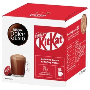Nescafe Dolce Gusto Kit Kat Chocolate Pods 16 Capsules
