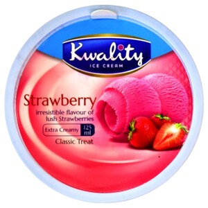 Kwality Ice Cream Strawberry 125Ml