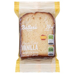 Ballara Pound Cake Vanilla 50G