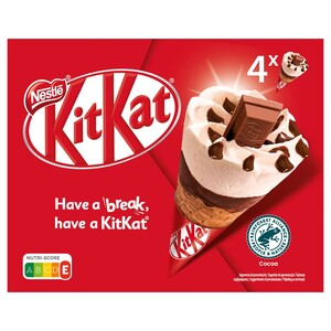 Kit Kat Ice Cream Cone 100Ml X4