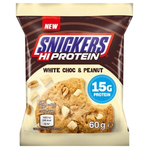 Snickers Protein Cookies White Chocolate & Peanut 60G