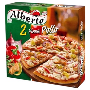 Alberto Frozen Pizza Pollo 790G