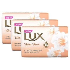 Lux Soap Bar Velvet Touch 80G X3