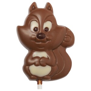 Belfine Chocolate Squirrel Lollipop