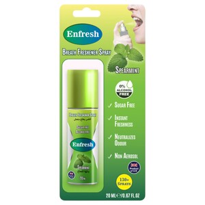 Enfresh Breath Freshener Spray Spearmint 20Ml