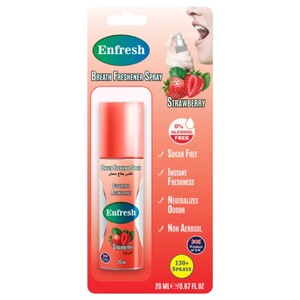 Enfresh Breath Freshener Spray Strawberry 20Ml