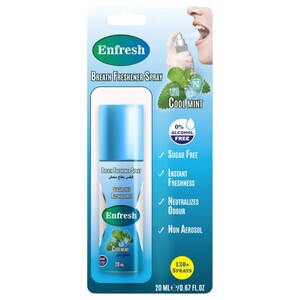 Enfresh Breath Freshener Spray Cool Mint 20Ml