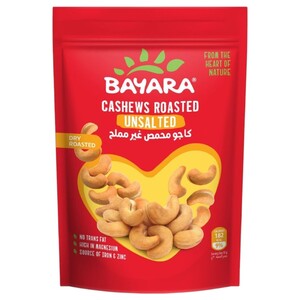 Bayara Cashews Roasted Unsalted 150G