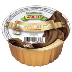 Agrico Premium Poultry & Pork Mushroom Pate 130G
