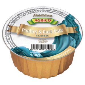 Agrico Premium Poultry & Pork Classic Pate 130G