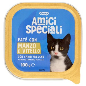 Coop Paté For Cat With Beef And Calf 100G