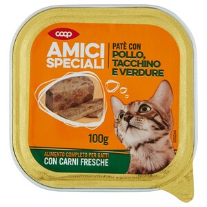 Coop Paté For Cat With Chicken, Turkey And Vegetables 100G