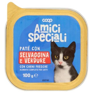Coop Paté For Cat With Game And Vegetables 100G